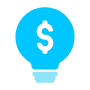 Most economical solution icon