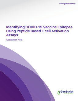 Identifying COVID-19 Vaccine Epitopes Using Peptide Based T cell Activation
                Assays